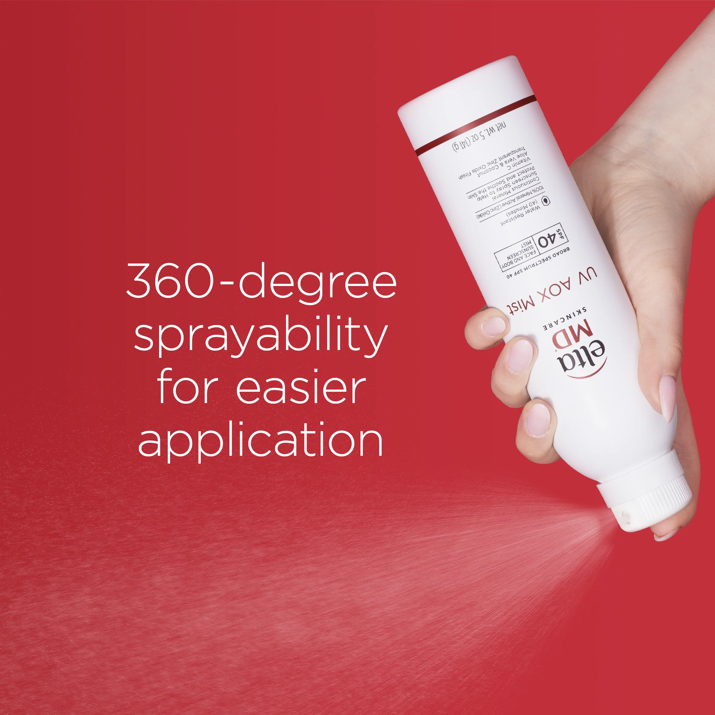 UV AOX Mist SPF 40 Sunscreen