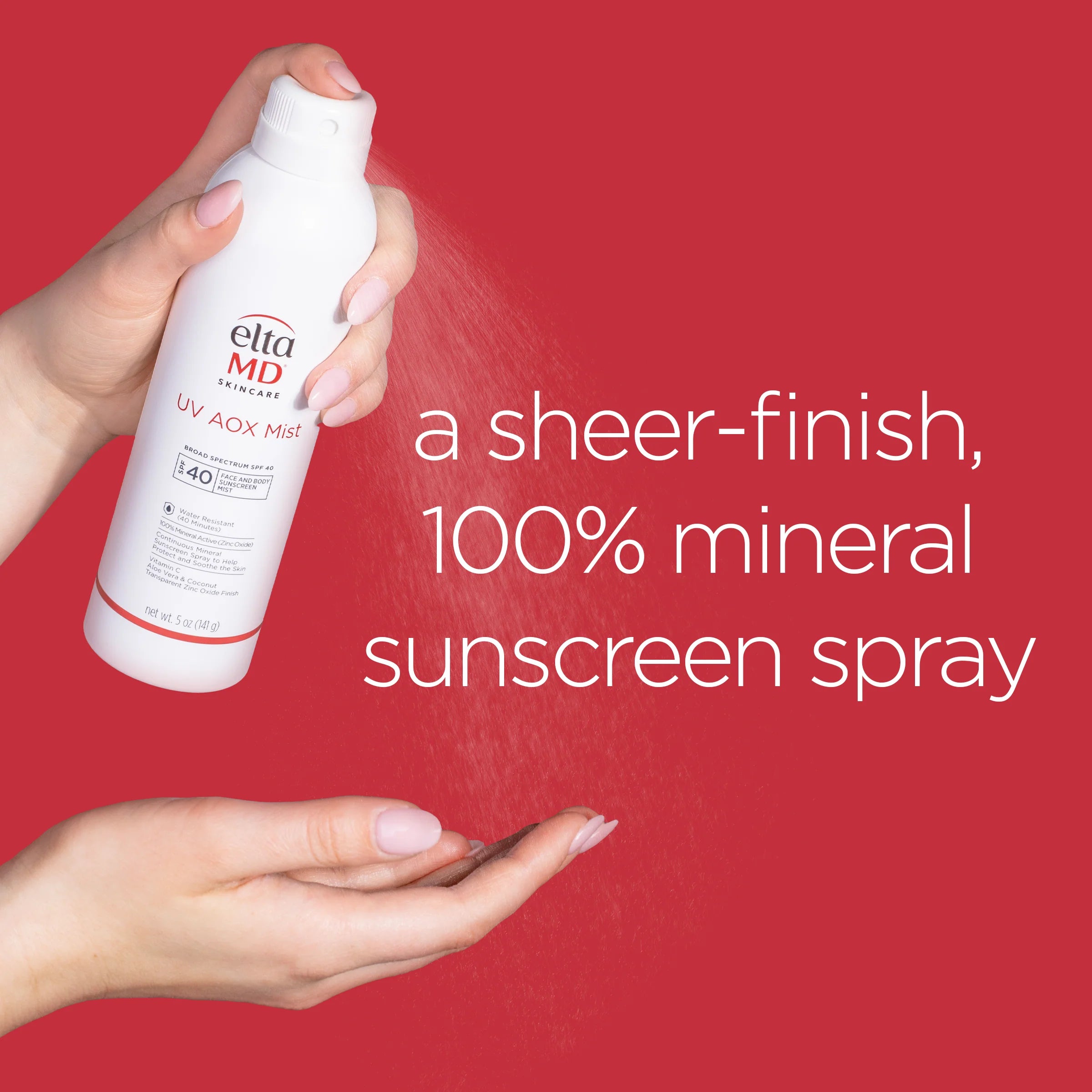 UV AOX Mist SPF 40 Sunscreen