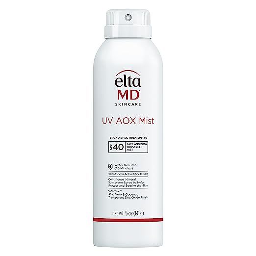 UV AOX Mist SPF 40 Sunscreen